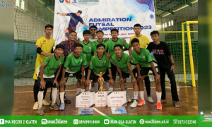Futsal SMAN 2 Klaten Raih Juara 1