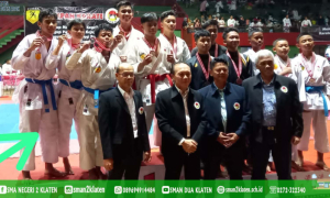Karate SMAN 2 Klaten Boyong Juara